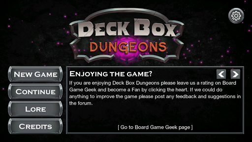 Android application Deck Box Dungeons screenshort