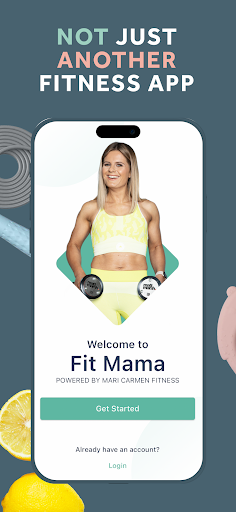 Android application FIT MAMA: Fitness App for Mums screenshort