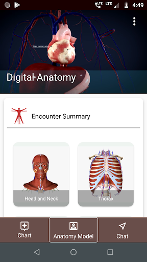 Android application Digital Anatomy Doctor App screenshort