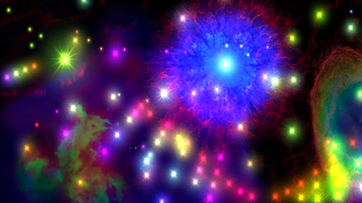 Screenshot of Nebula Music Visualizer