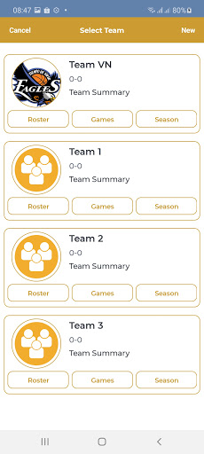 Go Participate Screen 2