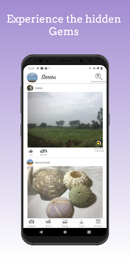 Android application Serios screenshort