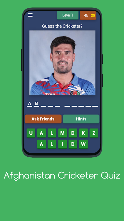 Afghanistan Cricketer Quiz - 10.1.6 - (Android)