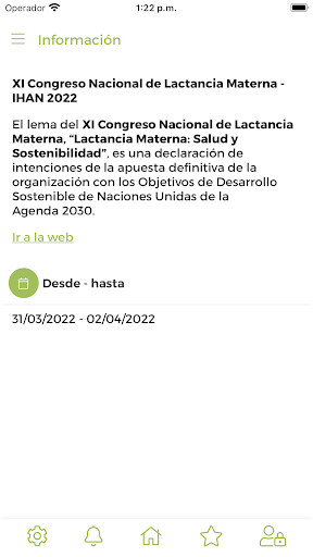 XI Congreso Nacional IHAN 2022 Screen 2