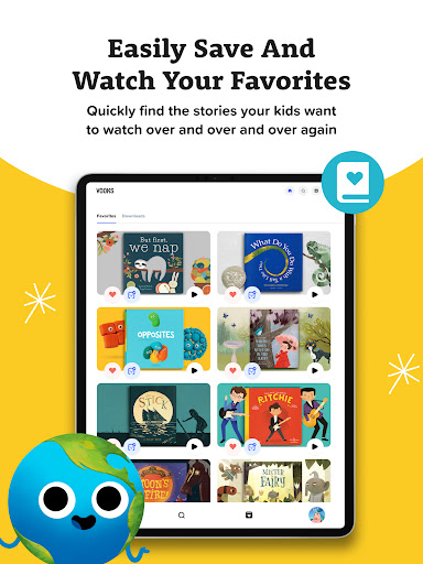 Screenshot of Vooks: Read-alouds for kids