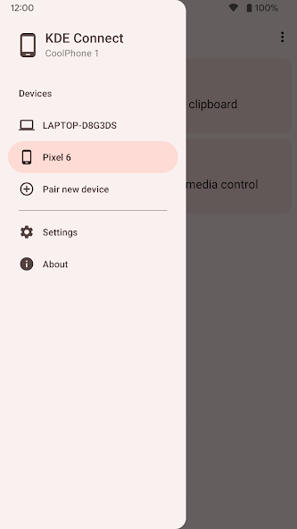 KDE Connect Screen Views 2