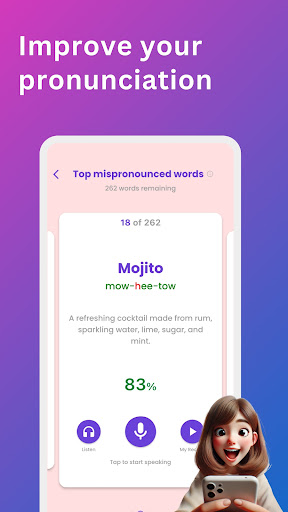 Screenshot of Lingopanda: Speak English