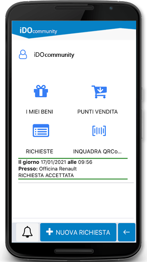 Android application iDOservice Community screenshort