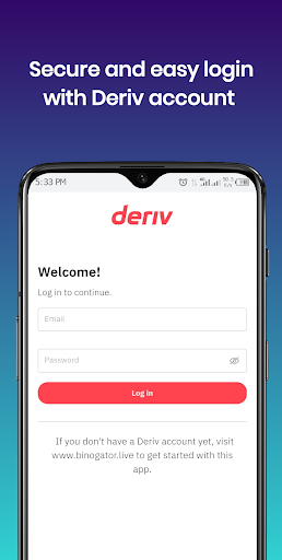 Android application Binogator: Deriv Binary Bots screenshort