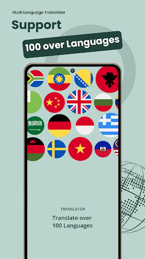 Android application Multi Language Translator screenshort