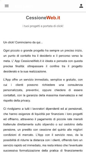 CessioneWeb - cessione quinto Screen 3