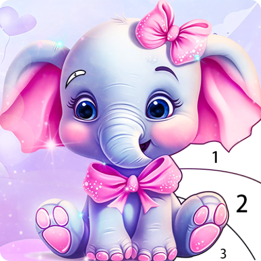 Cute Color - Color by Number 1.0.0.3 Icon