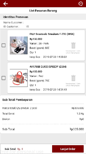 Tas Emory Batam Screen 3