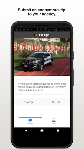Android application BU PD Tips screenshort