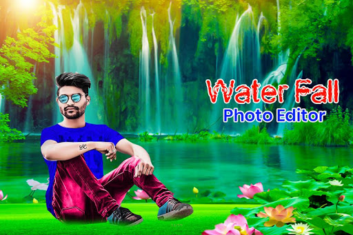 Android application Waterfall Photo Frames screenshort