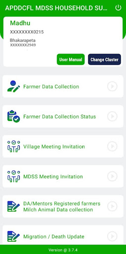 APDDCFL MDSS HOUSEHOLD SURVEY Screen 3