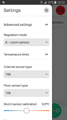 Android application Etherma NFC screenshort