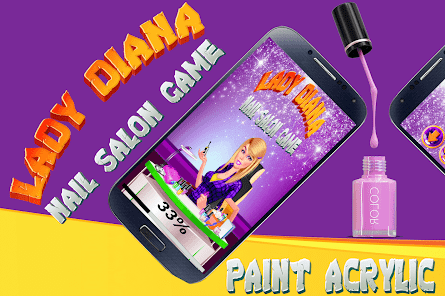 Lady Diana Nail Salon Game  screenshots 7