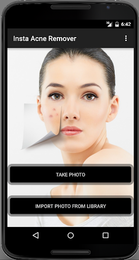 Android application Face Acne Remover Photo Editor screenshort