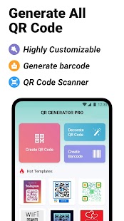 QR Code Generator Pro Capture d'écran