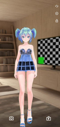 Android application Dream Dancer MMD Live AR screenshort