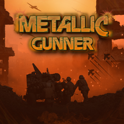 Metallic Gunner logo