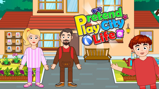 Pretend Play City Life: House Story Games  screenshots 10