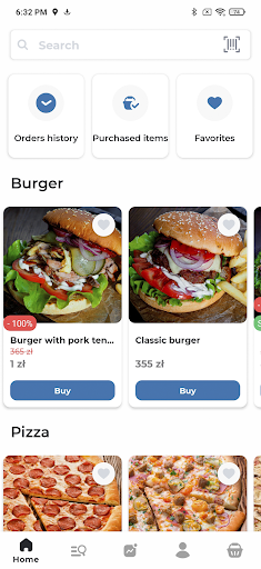 Android application B2C Kit online shop screenshort