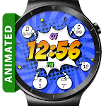 Cover Image of Download Comic Pow HD Watch Face  APK