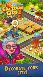 Cartoon City 2 - Farm to Town. Build dream home screenshots 14