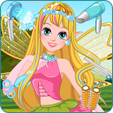 Princess fairy hair salon icon