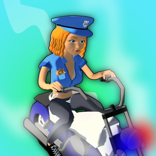 Police Girl  Icon