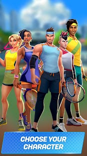 Tennis Clash : Jeu Mulitjoueur Capture d'écran