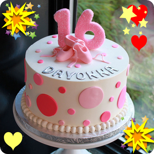 Birth Day Cake Designs, Wishes logo