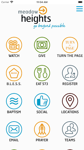 Android application Meadow Heights Church screenshort