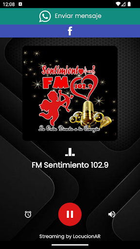 Android application FM Sentimiento 102.9 screenshort