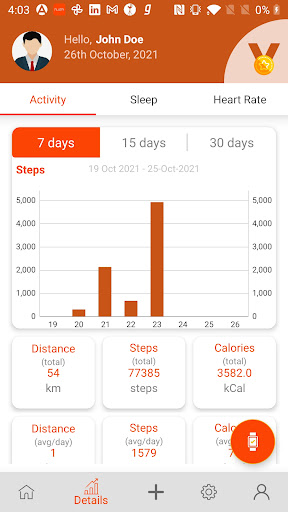 PLAYFIT - IoT Wearables Screenshot 4 - AppWisp.com