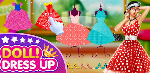 Android application Doll Dress Up Doll Games 3D screenshort