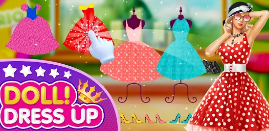 Bonecas de Moda - Jogos de Vestir e Penteado::Appstore for  Android