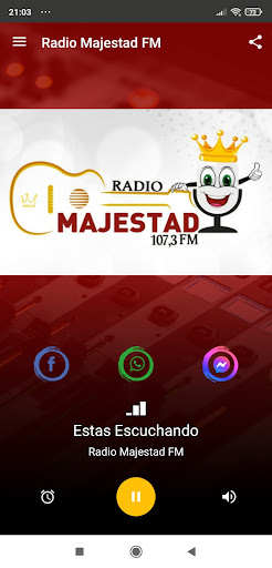 Radio Majestad FM - Paraguay Screen 2