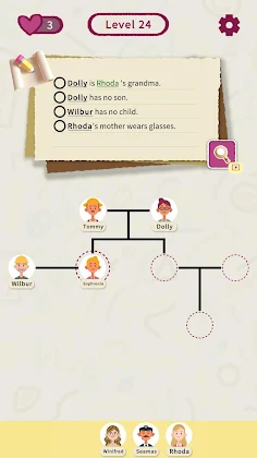Logic Relation Puzzles - Screenshot 2