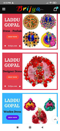 Brijya: God Dresses & Shringar Screen 2