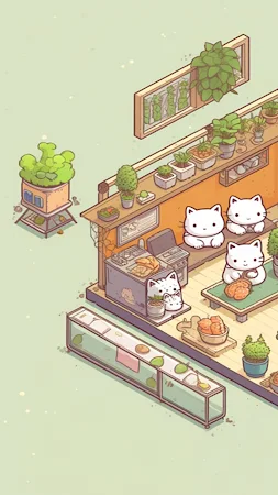 Game screenshot 猫猫カフェ：ネコちゃんレストランタイクーン apk download