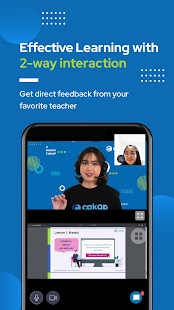 Cakap – Online Learning Screenshot