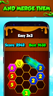 Hexa Numbers: Merge Puzzle Screenshot