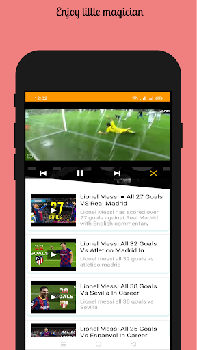 Lionel Messi: Goals and Assist Screen 3