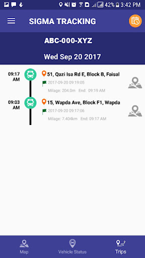 Sigma App Tracking World screenshot 6