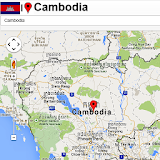Cambodia mapas icon