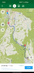 Organic Maps 離線登山、單車