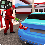Cover Image of डाउनलोड रियल कार वॉश जॉब: गैस स्टेशन कार पार्किंग गेम्स  APK
